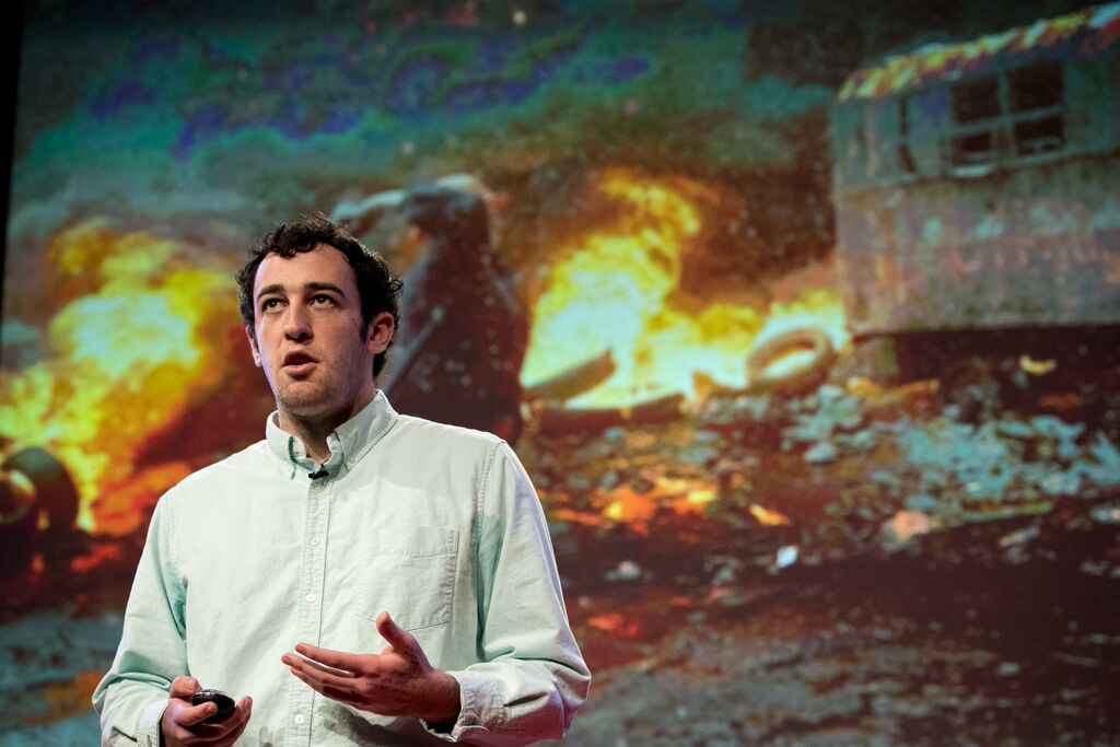 David Mace didn't always love math. But he has created an algorithm designed to predict wars. Photo: Courtesy of TEDxTeen